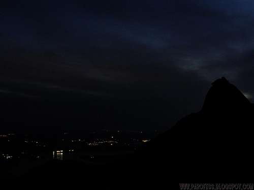 Lopo Peak at night