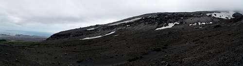 Giant lava flow