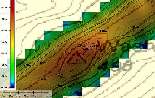 Washtucna BM SRTM Data