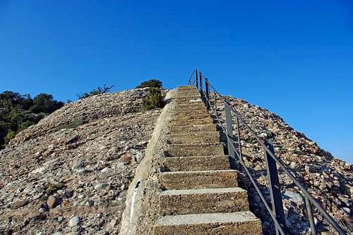 Stairway to summit