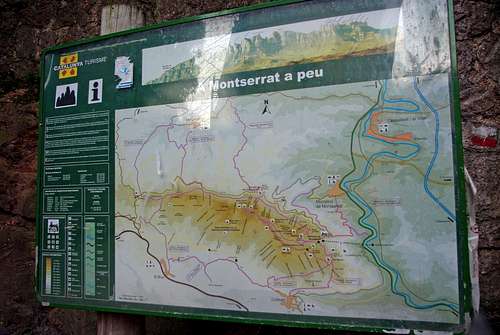 Paths in Montserrat