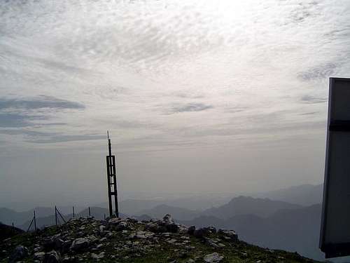 The summit of M. Terminio