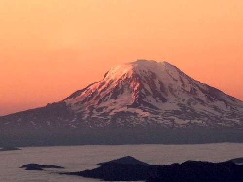 Sunrise on Mount Adams