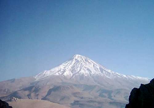 South view of Damavand...