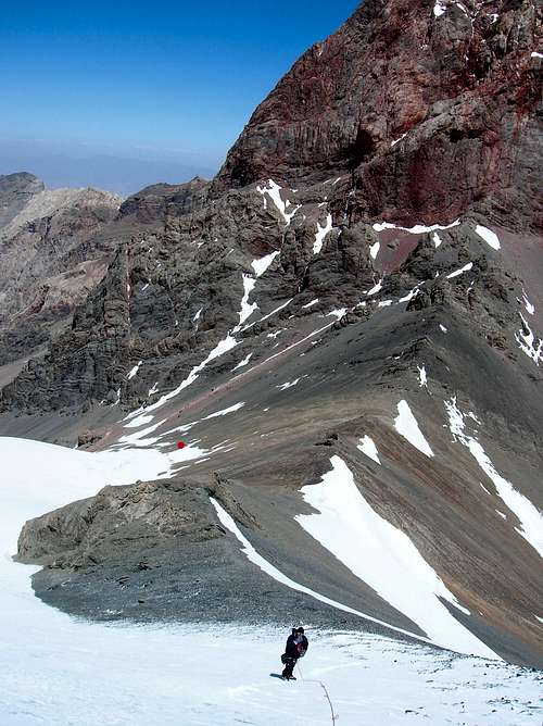 A view towards the Chimtarga pass