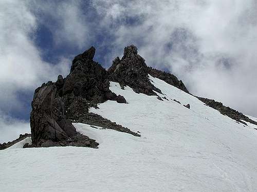 A view of the summit from...