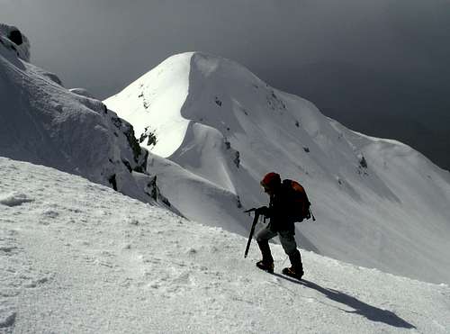 Monte Matto final ridge 