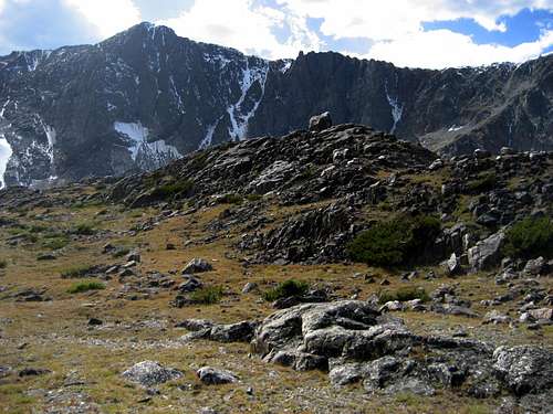 Summit plateau