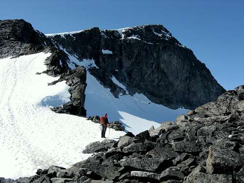 Galdhøpiggen - The ridge