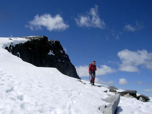 Galdhøpiggen - The left ridge