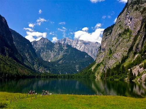 Lake Obersee in August
