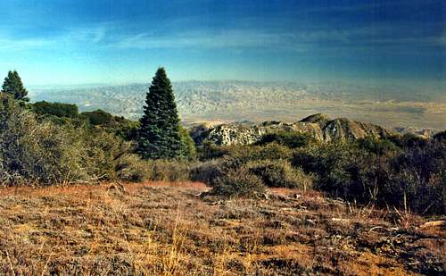 Little San Bernardino Mtns. and Coachella Valley from Kitching Peak