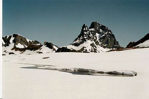 Pic du Midi d'Ossau seen from...