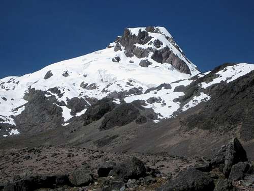 Nevado Campa I, seen from the NW