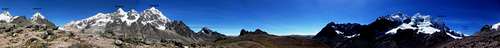 Annotated panorama from west of Campa pass
