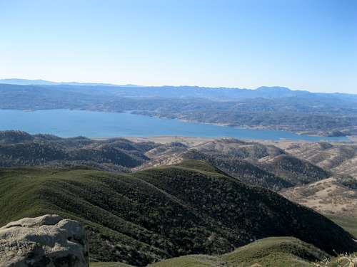 View Northwest from Summit of Berryessa Peak