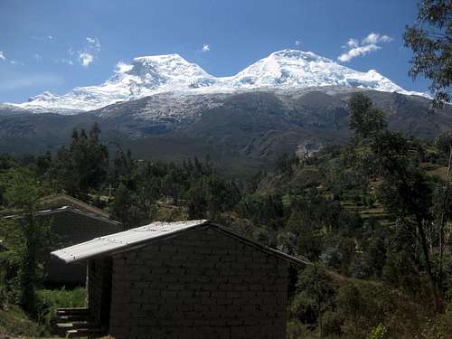 Huascarán from Musho