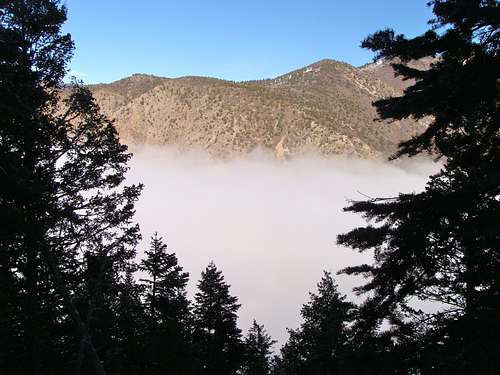 Inversion in Taylor Canyon