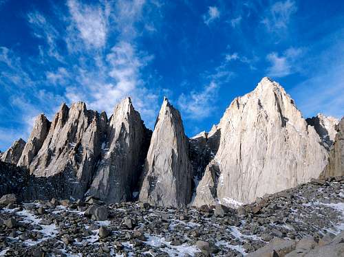 Mount Whitney - Mountaineers Route - December 2011