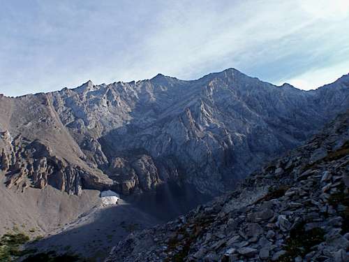 South West Face of 'Mt. Denny', Scramble