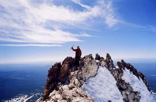 Summit of Mt Shasta - Marc...