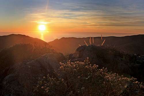 Sunset Marin Headlands