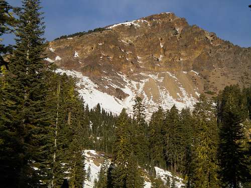 South face of Brokeoff Mountain, 12-26-2011