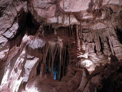 Inside Lehman Cave