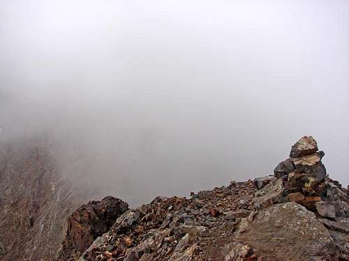 Summit of Pico de los Gemelos