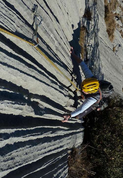 End of the year on Striped Slabs - Sarca Valley