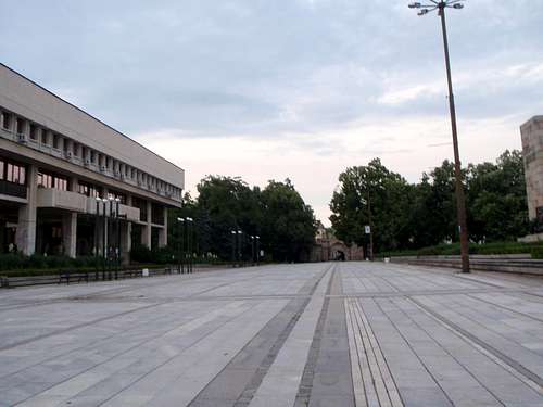 Vidin town square
