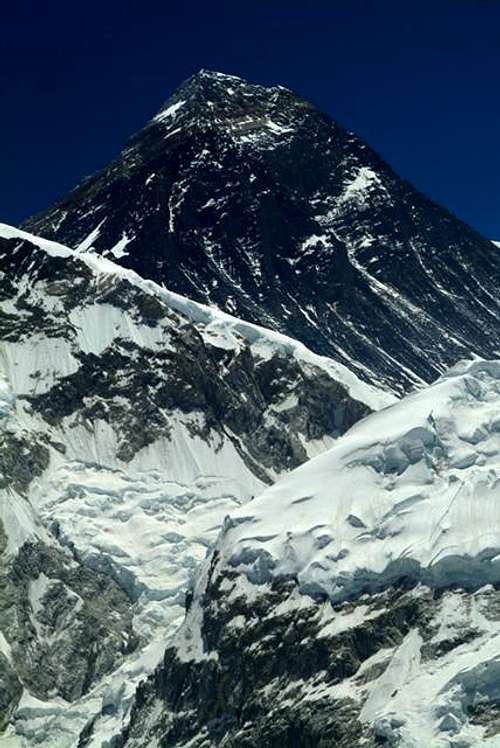 Everest from Kala Pattar summit