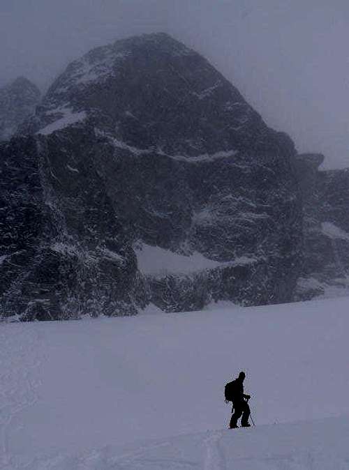 ski touring deep in the interior of the coast mountains of Canada.
