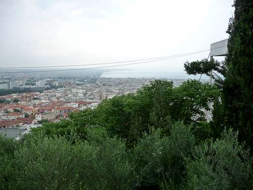 Thessaloniki from the hill