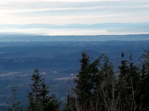 Puget Sound from the summit