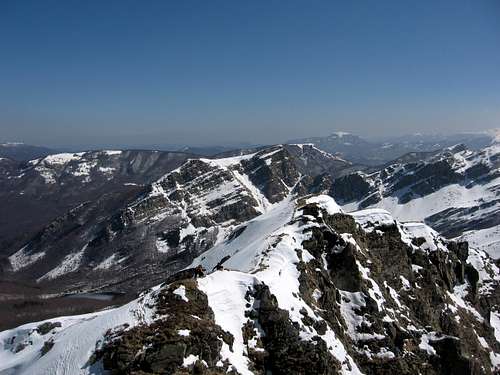 Monte Aquilotto summit ridge