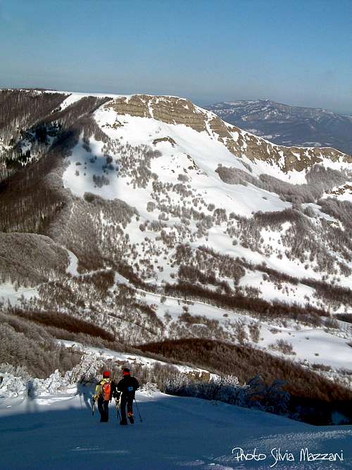 Monte Navert seen from Rocca Pumacioletto