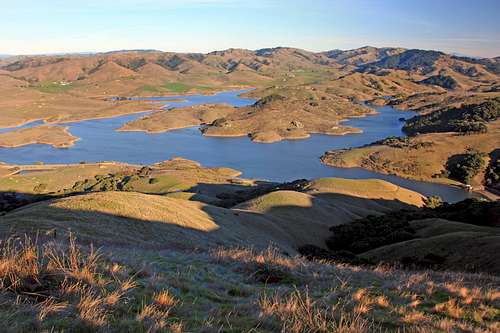 Nicasio Reservoir from Black Mountain