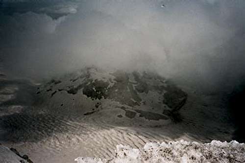 View of Mt. St. Helens Crater...