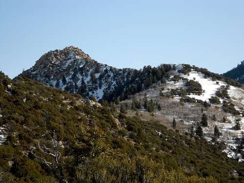 Taylor Peak, point 7596'