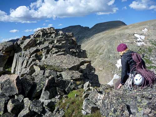 Top of South Buttress