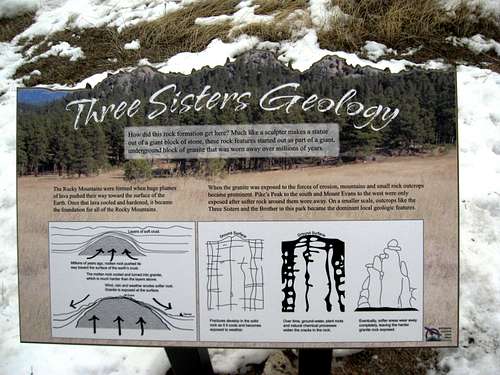Geology of The Sisters