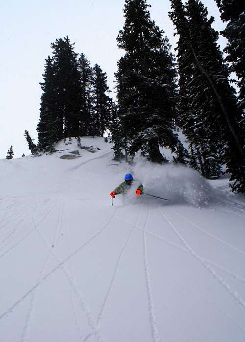 Troy Skiing Powder