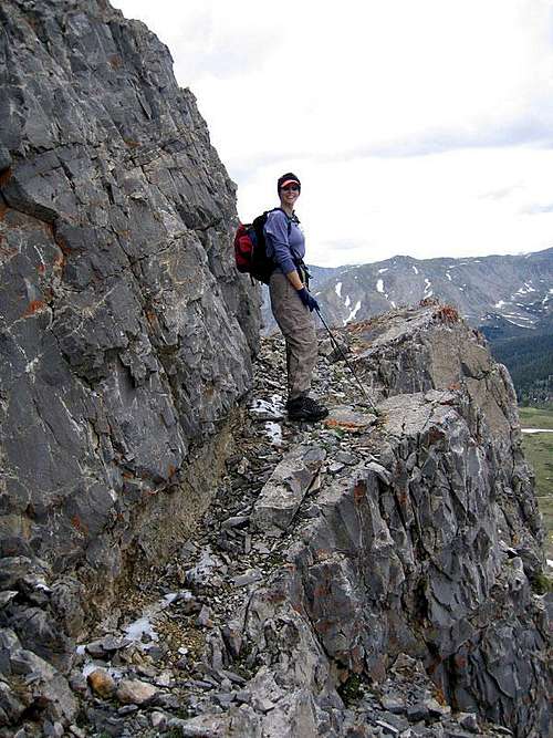Chalk Rock Mtn.'s surprising ledge system