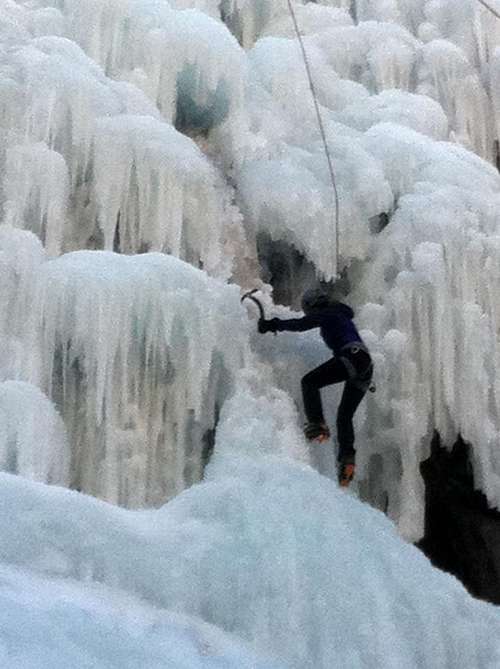 Ice Climbing in Ouray