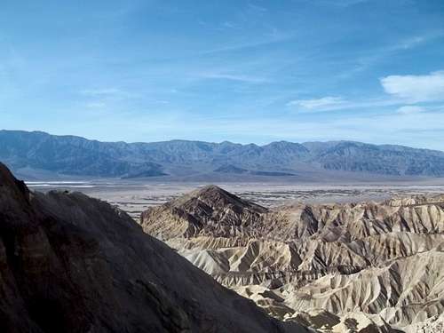 Death Valley from the ridge