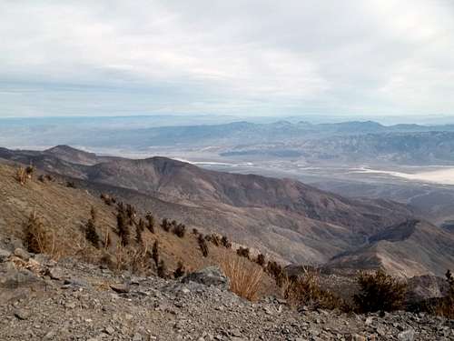 View looking north from Telescope Peak