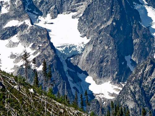 Ice Cliff Glacier on Mount Stuart