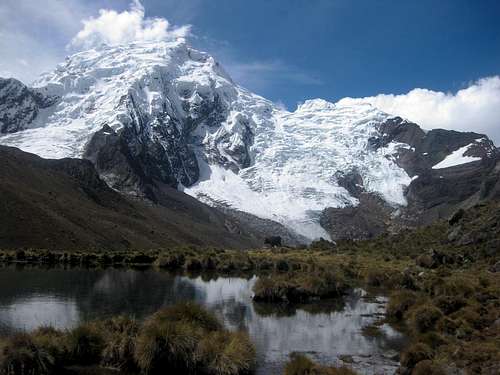 Nevado Pucaranra from the south
