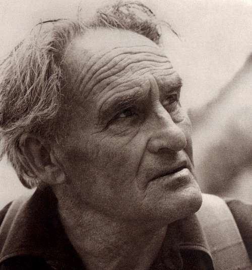 A famoous portrait of Gino Soldà in 1976
